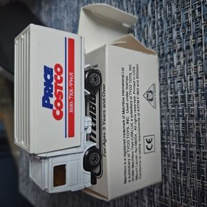 White Match Toy Truck